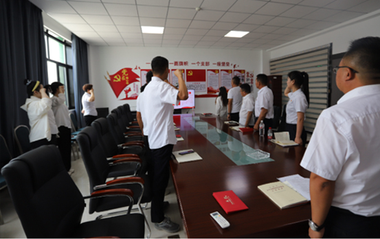 尉犁88858cc永利官网联合党支部开展迎“七一”主题党日活动 共庆建党104周年