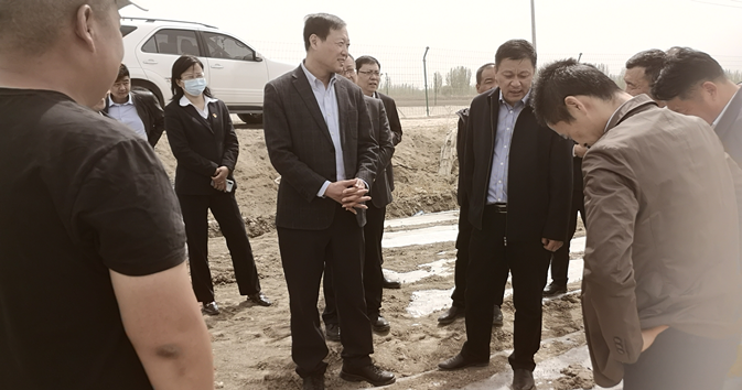 自治区农刊行党委书记、行长杜彦坤一行调研公司莳植基地